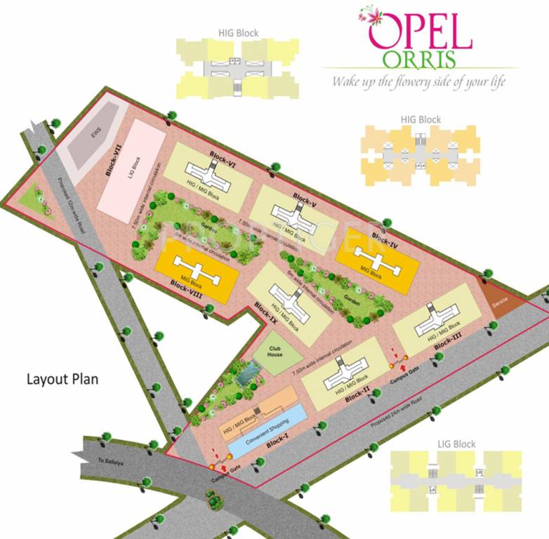 Images for Layout Plan of RSR Housing and Construction Pvt Ltd Opel Orris