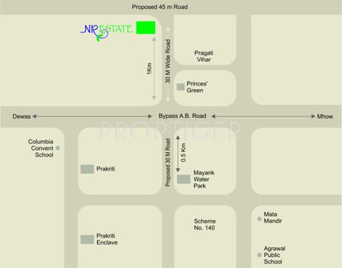 apollo-creations-pvt.-ltd. n-r-estate Location Plan