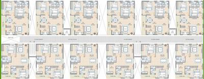  green-valley-apartment Images for Cluster Plan of Siva Green Valley Apartment