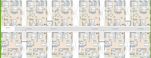  green-valley-apartment Images for Cluster Plan of Siva Green Valley Apartment