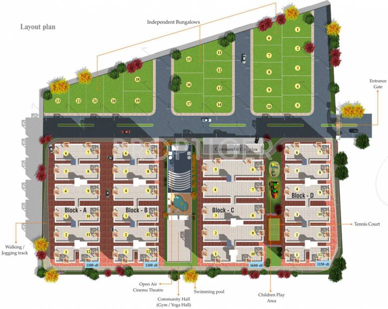  green-valley-apartment Images for Layout Plan of Siva Green Valley Apartment