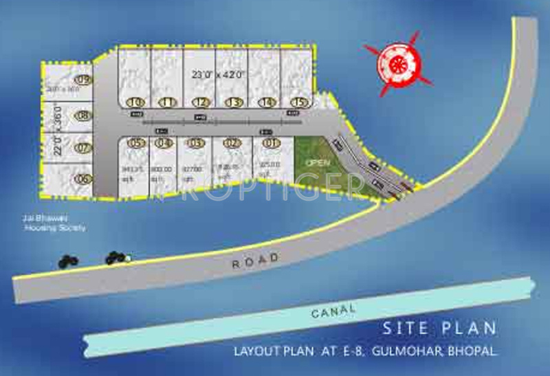 rsr-housing-and-construction-pvt-ltd satyam-estate Site Plan