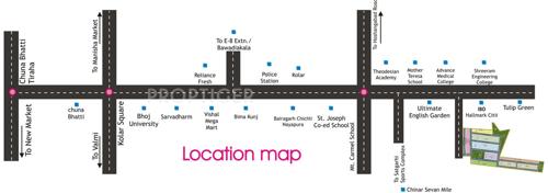  pink-city Images for Location Plan of Rai Homes Universal Pink City