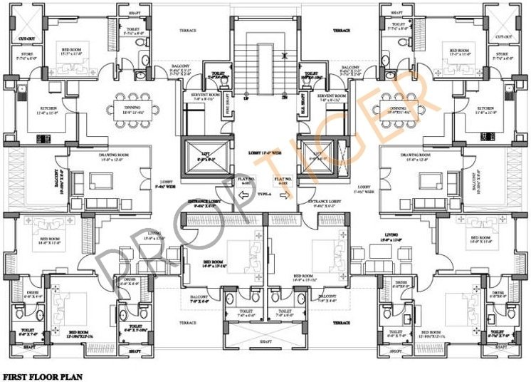 Images for Cluster Plan of Joy Royal Greens 2