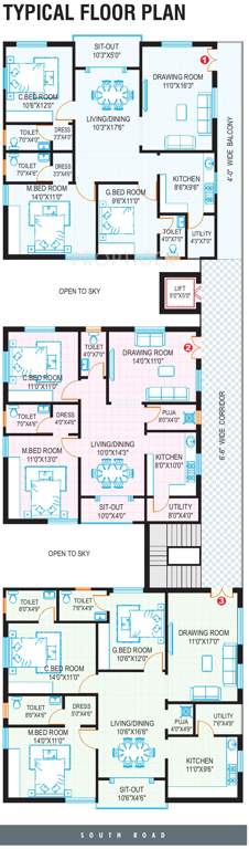 Images for Cluster Plan of Siva TRR Classic Towers