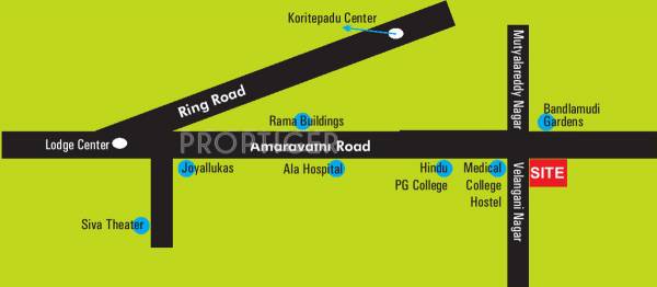 Images for Location Plan of Siva TRR Classic Towers