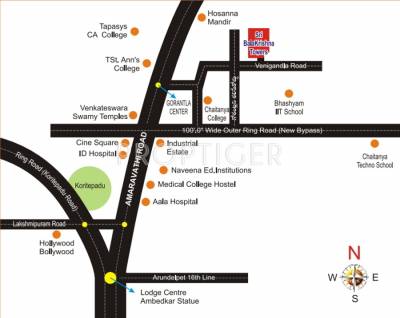 Images for Location Plan of Balakrishna Towers Images for Location Plan of Balakrishna Towers