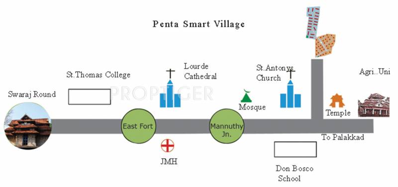 Images for Location Plan of Penta Smart Homes