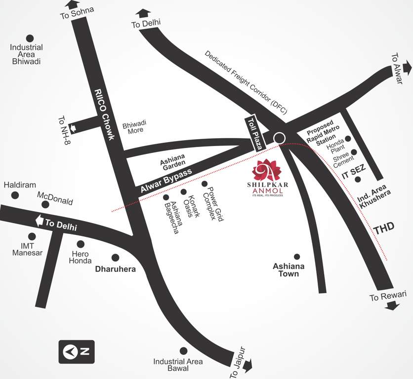 anmol Images for Location Plan of Shilpkar Anmol