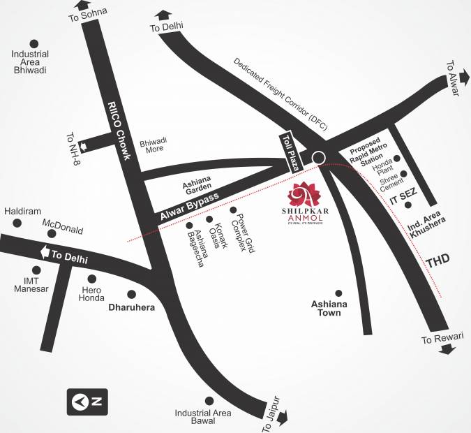  anmol Images for Location Plan of Shilpkar Anmol