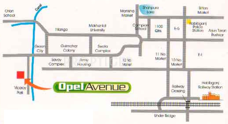 Images for Location Plan of RSR Housing and Construction Pvt Ltd Opel Avenue