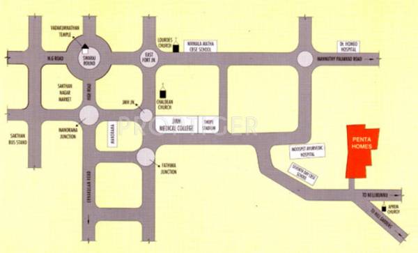 Images for Location Plan of Penta Olympia Images for Location Plan of Penta Olympia