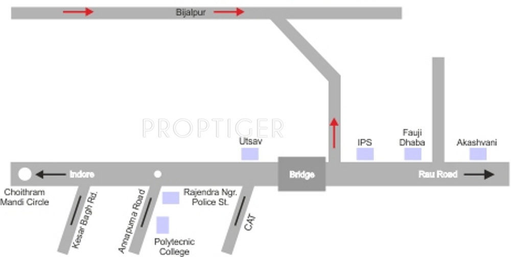 Images for Location Plan of Aarush Devcon Residency