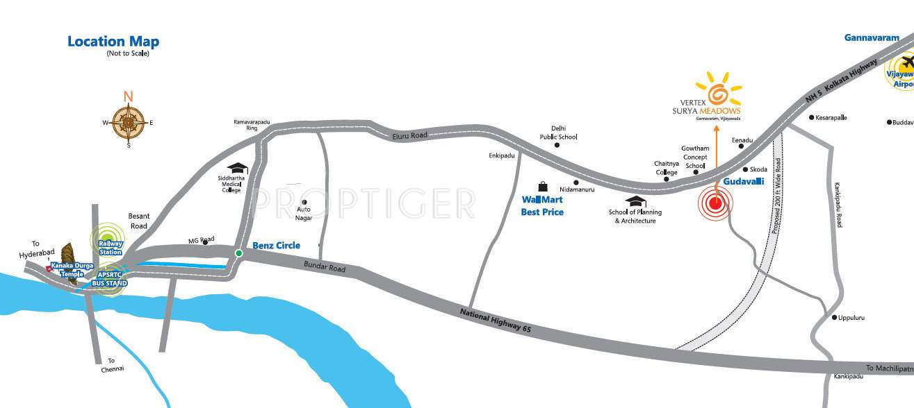 Images for Location Plan of Vertex Homes Surya Meadows