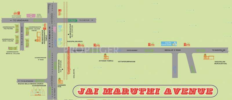 Images for Location Plan of RV Jai Maruthi Avenue