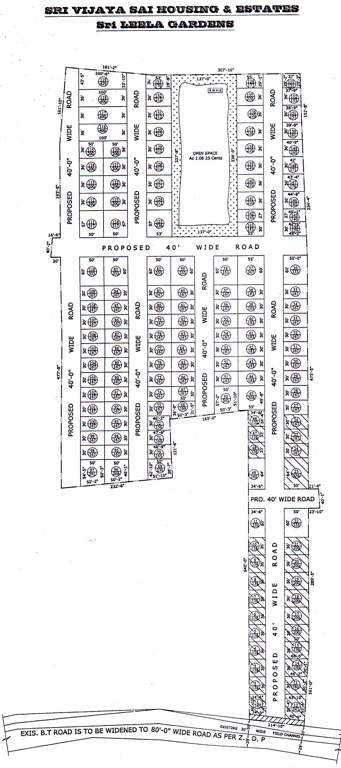 Images for Layout Plan of Sri Leela Gardens Phase I