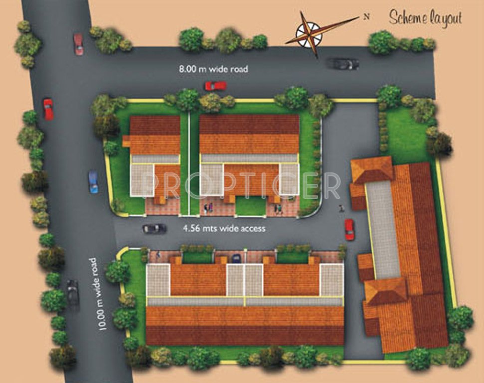 Images for Layout Plan of Micon Autumn Leaves Villa