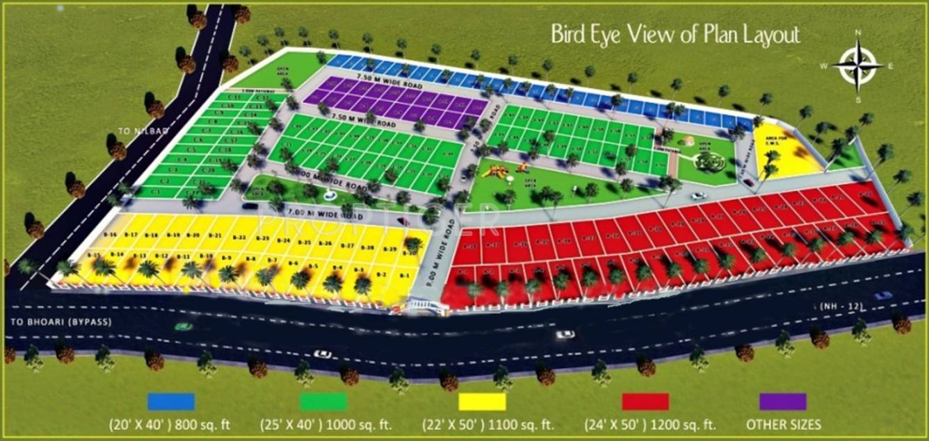 Images for Layout Plan of Parul Colonizers And Developers Parul Prime Phase I