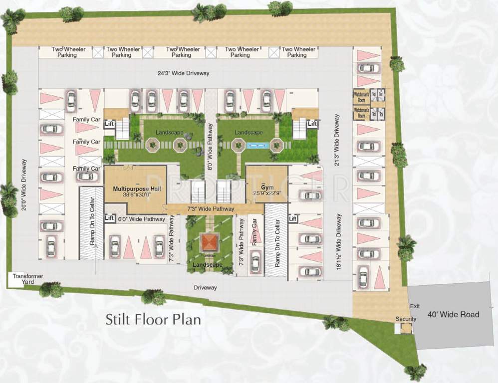 grandeur Images for Cluster Plan of Rahul Grandeur