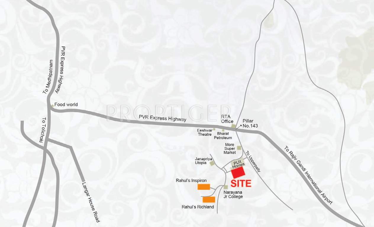 grandeur Images for Location Plan of Rahul Grandeur