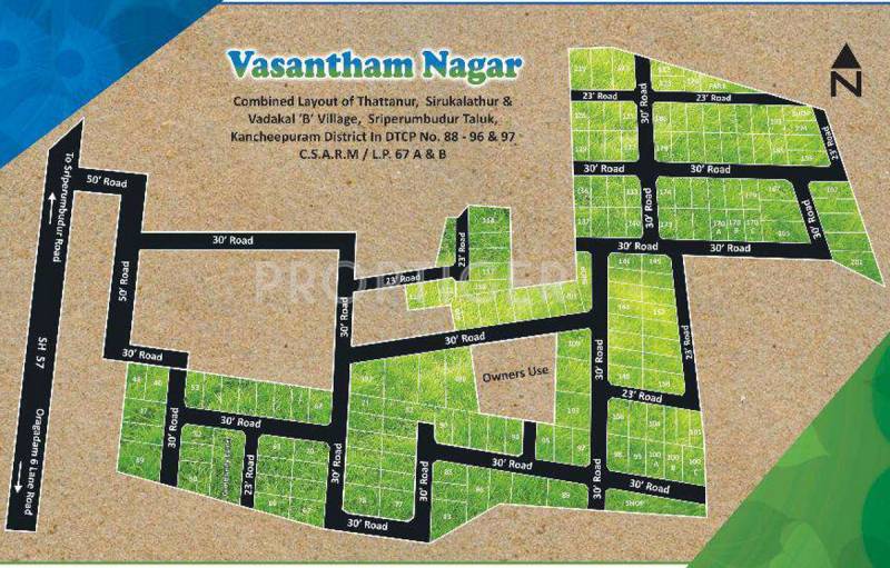  vasantham-nagar Images for Layout Plan of Kamatchi Vasantham Nagar