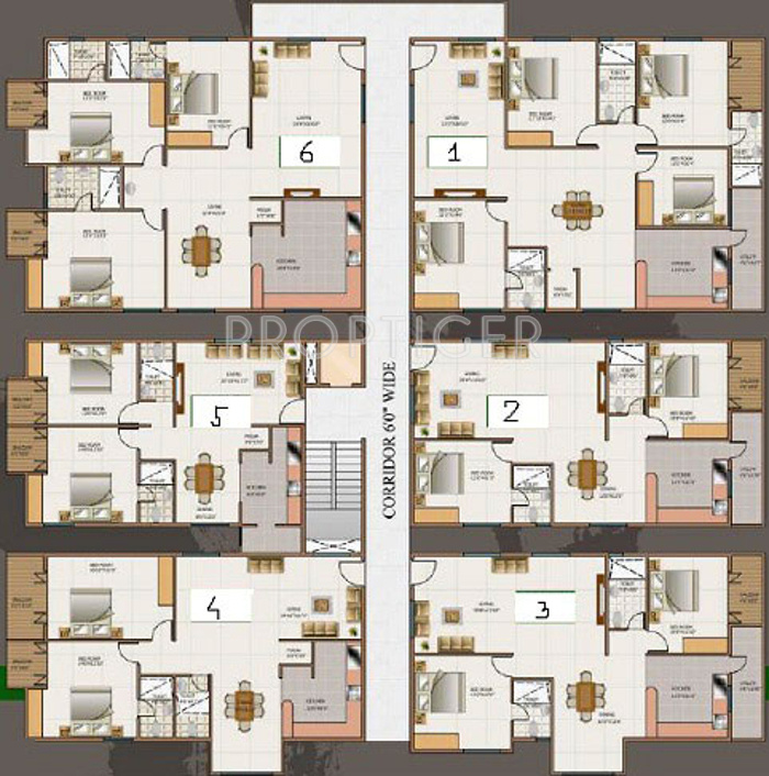 Images for Cluster Plan of Arya Honey Comforts