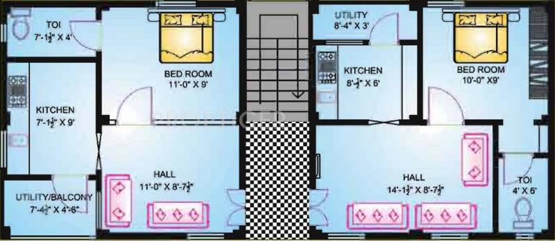 Images for Cluster Plan of STBL Vyjayanthi Gardens