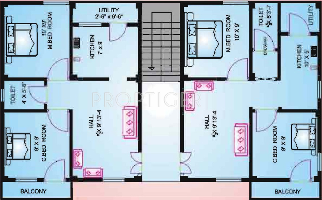 Images for Cluster Plan of STBL Vyjayanthi Gardens