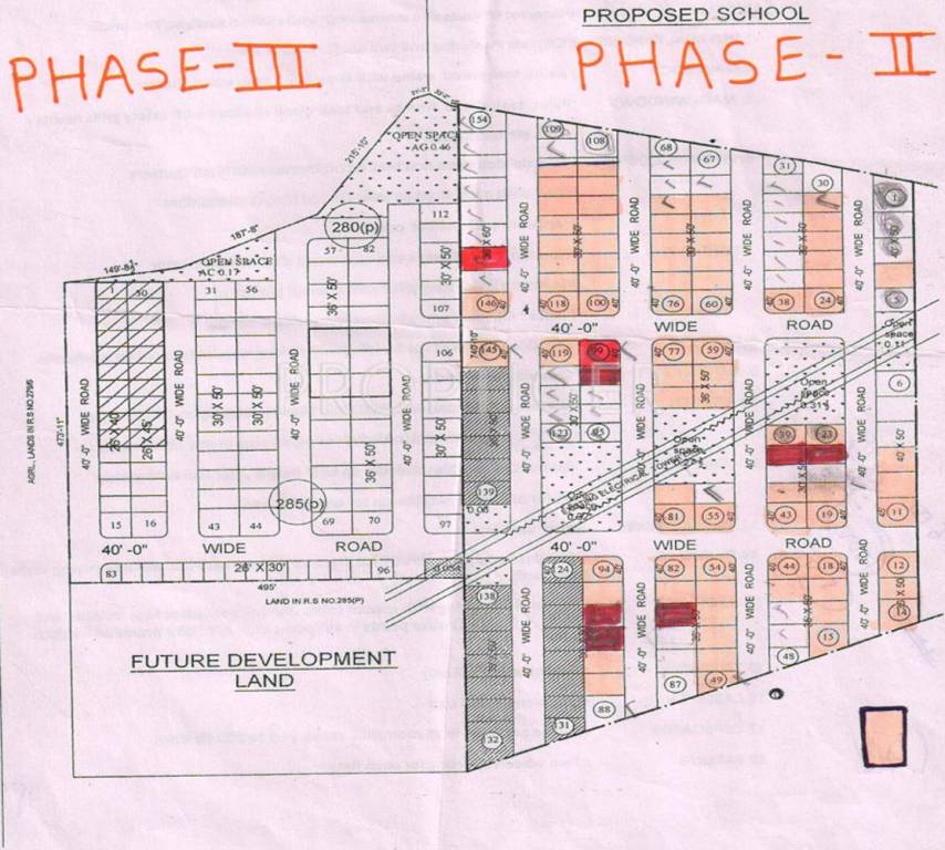 Images for Layout Plan of STBL Vyjayanthi Gardens
