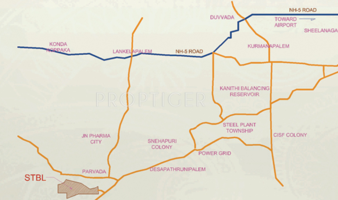Images for Location Plan of STBL Vyjayanthi Gardens
