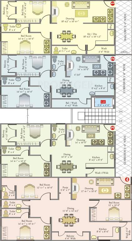 Images for Cluster Plan of Lorven Paras Heights