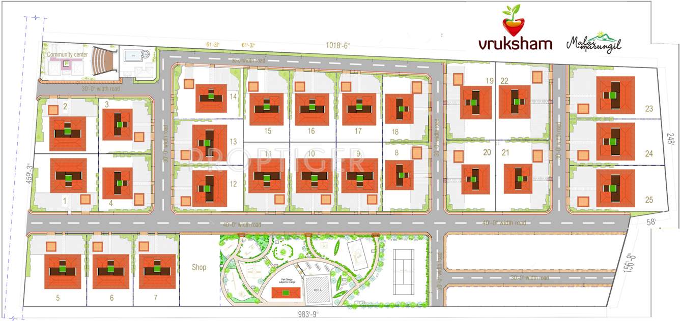 Images for Layout Plan of Vruksham Malai Marungil