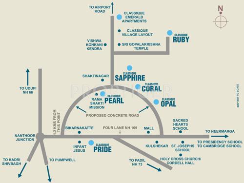  classique-pearl Images for Location Plan of Mahabaleshwara Classique Pearl