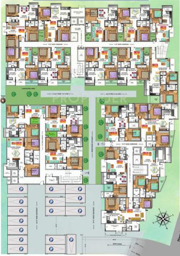 kamakshi Images for Cluster Plan of Soundarya Kamakshi