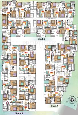  kamakshi Images for Cluster Plan of Soundarya Kamakshi