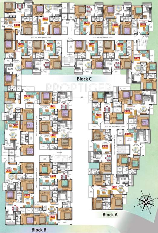  kamakshi Images for Cluster Plan of Soundarya Kamakshi
