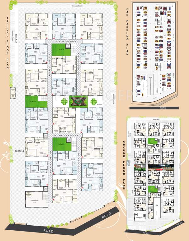 vasavis central court Images for Cluster Plan of Shree Sai Vasavi Central Court