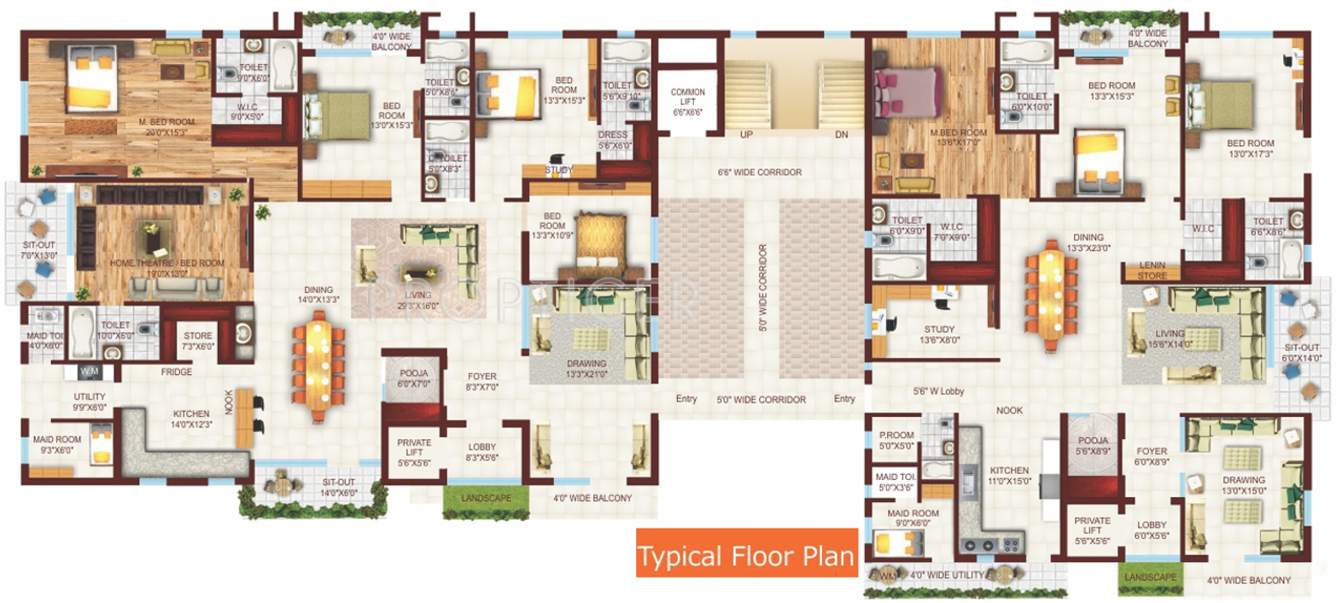 Images for Cluster Plan of Megasri East Wind