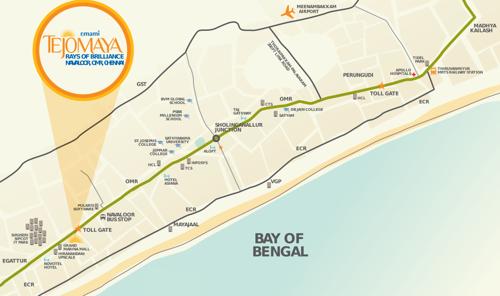 Images for Location Plan of Emami Tejomaya tejomaya Images for Location Plan of Emami Tejomaya