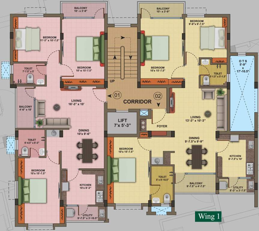 Images for Cluster Plan of KTVR Grandeur