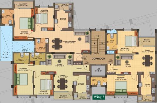 Images for Cluster Plan of KTVR Grandeur