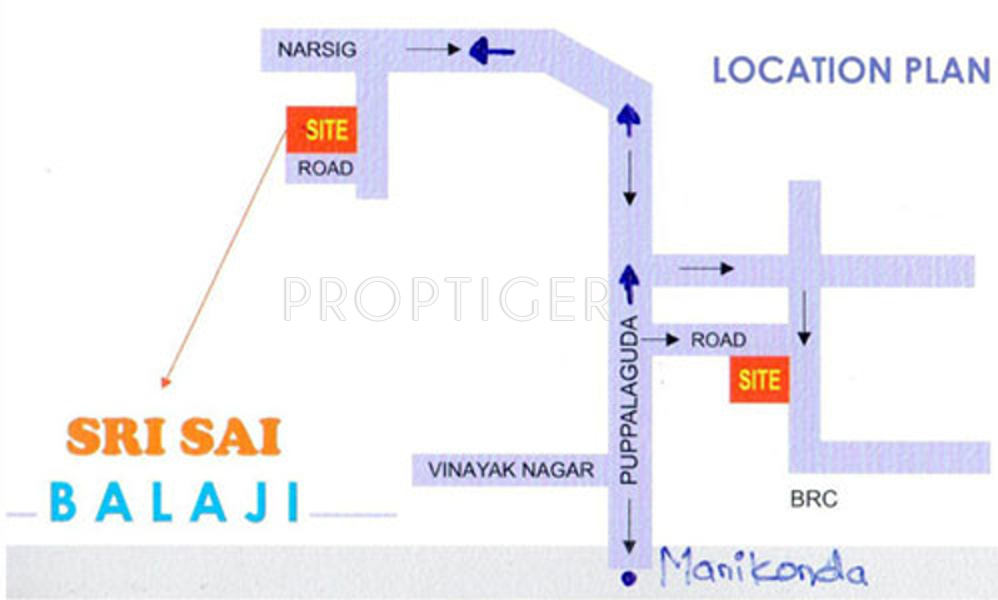 Images for Location Plan of Sudhakar Sri Sai Balaji Nilayam