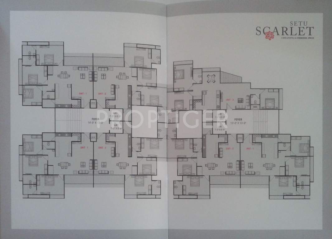  scarlet Images for Cluster Plan of Setu Scarlet