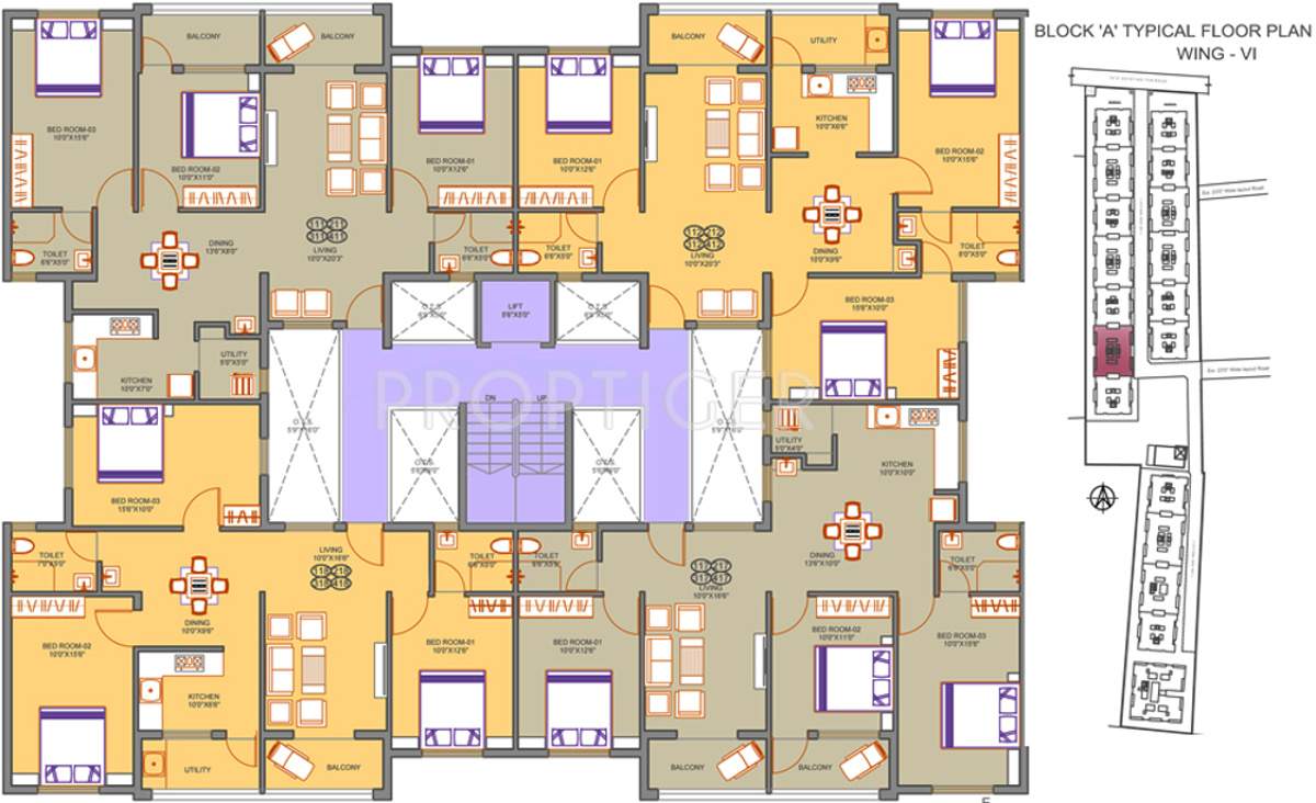  constellation Images for Cluster Plan of Sree Vardhana Constellation