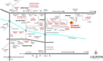Images for Location Plan of Gulmohar Renaissance renaissance Images for Location Plan of Gulmohar Renaissance