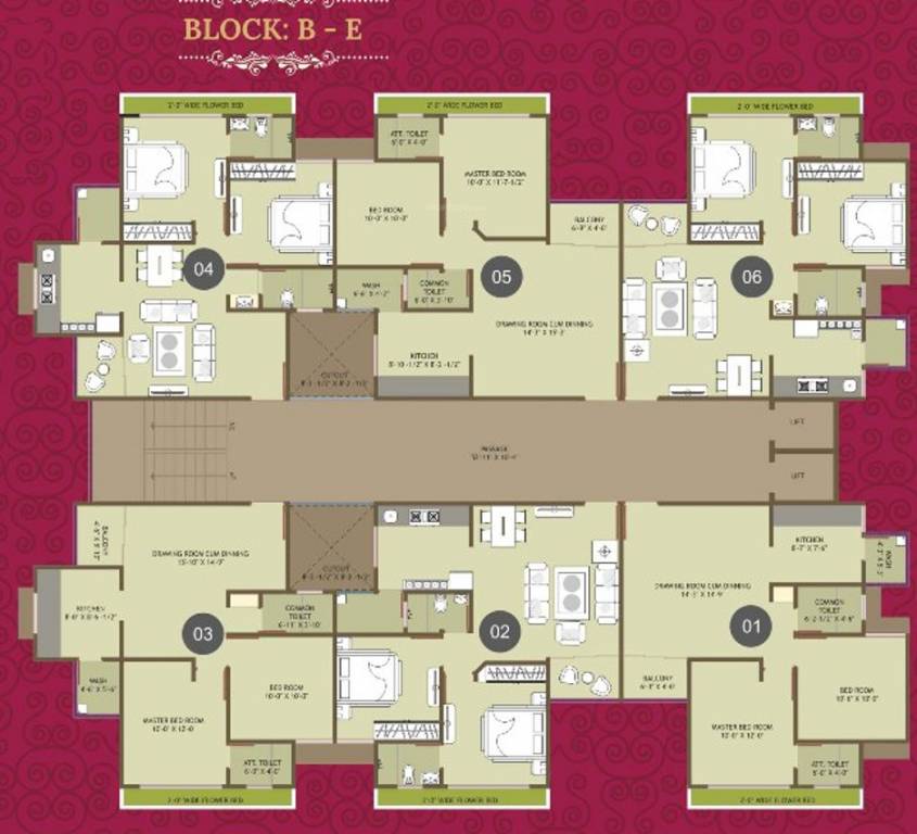 Images for Cluster Plan of Gayatri Maitri Lake View