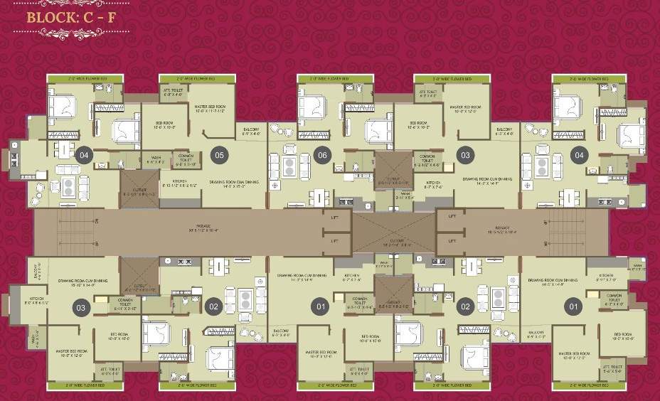 Images for Cluster Plan of Gayatri Maitri Lake View