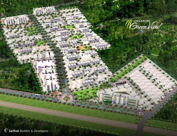 Images for Layout Plan of Sarthak Singapore Green View Plots Images for Layout Plan of Sarthak Singapore Green View Plots