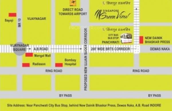 Images for Location Plan of Sarthak Singapore Green View Plots Images for Location Plan of Sarthak Singapore Green View Plots