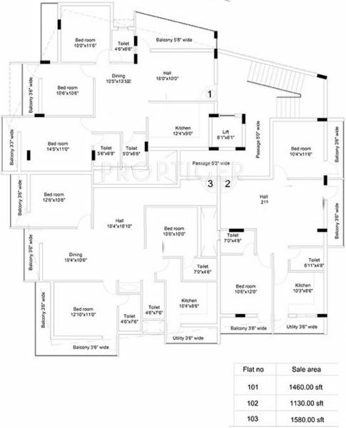 Images for Cluster Plan of Bhandary Solitaire